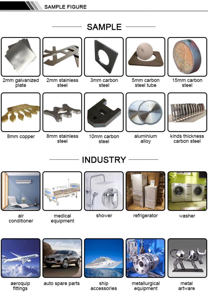 Τέμνουσα μηχανή λέιζερ ινών εξοπλισμού 1000w Cnc λέιζερ βιομηχανίας για το φύλλο μετάλλων